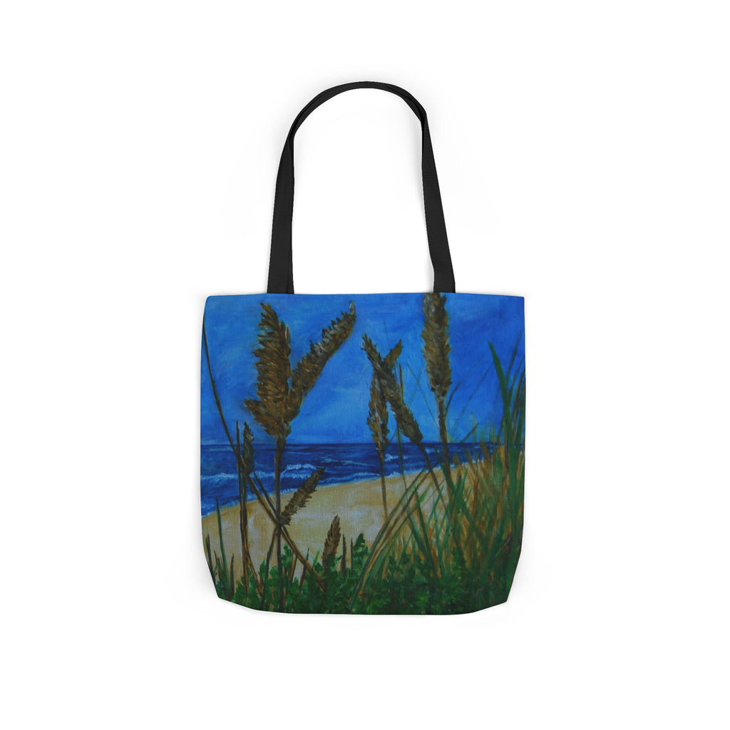 Beach Grasses Canvas Tote — Seaside Painting Reusable Bag Original art by Doulton