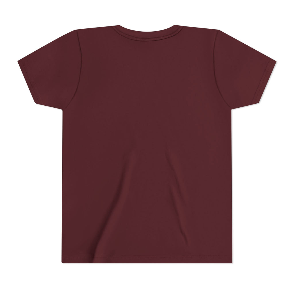 Youth Tee — "When the Praises Go Up, The Blessings Come Down" Kids Christian Shirt