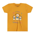 Youth Tee - 'When the Praises Go Up, The Blessings Come Down' Kids Choir Graphic