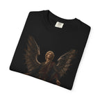 Guardian Angel -Faith- Graphic T‑Shirt — 'Tutus Sum' Cross Tee