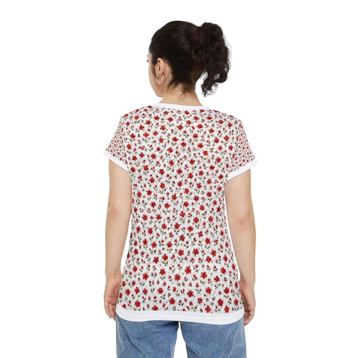 Teeny Tiny Rose Floral Tee