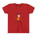 Youth Tee — "When the Praises Go Up, The Blessings Come Down" Kids Christian Shirt