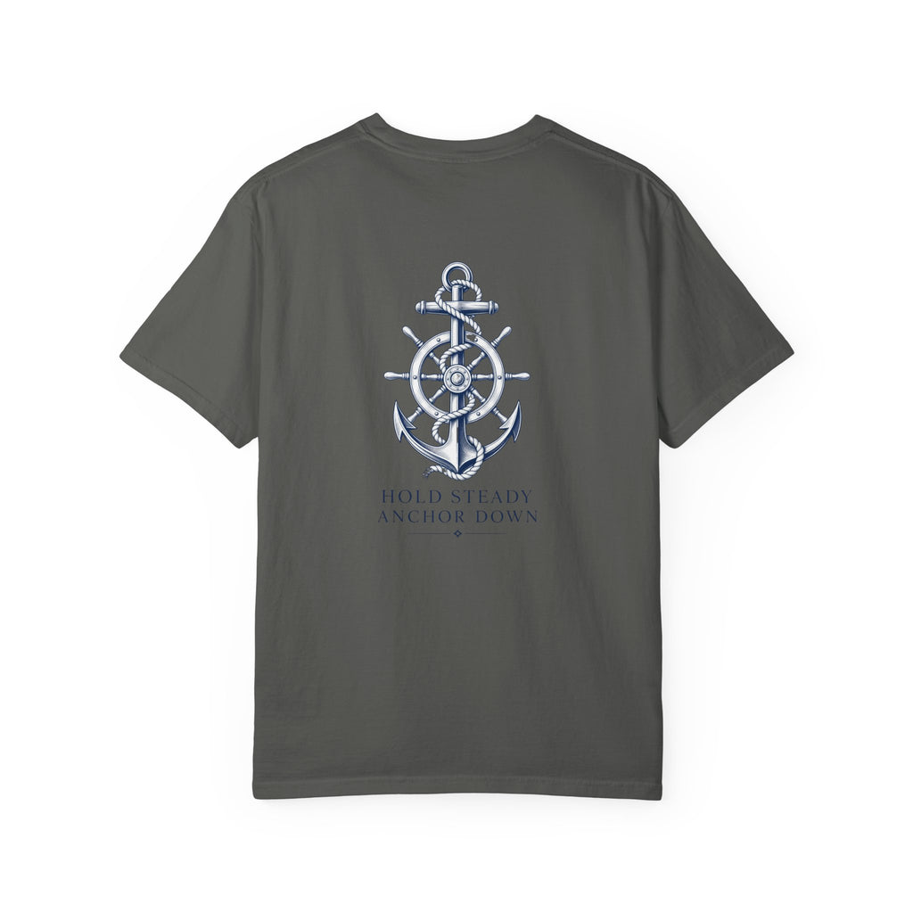Nautical Anchor -Unisex Garment-Dyed T-shirt