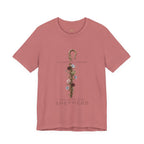 Shepherd Floral Staff T‑Shirt — 'The Lord Is My Shepherd' Faith Tee