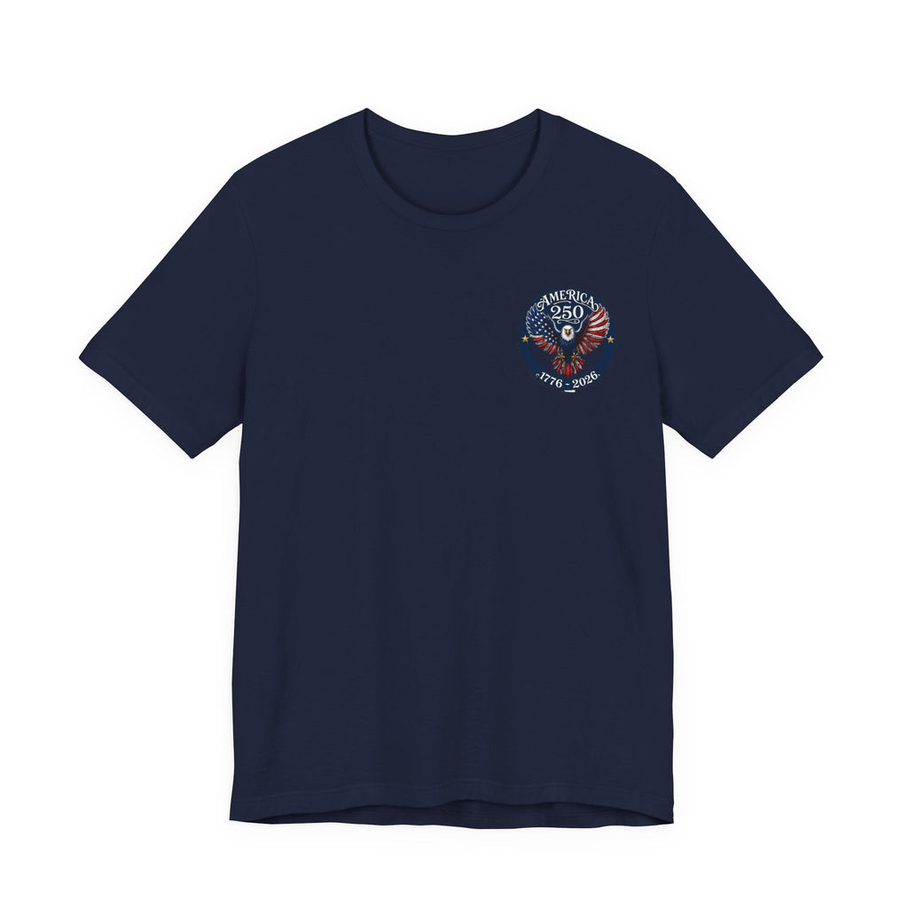 America 250 Eagle T-Shirt – 1776–2026 Bicentennial Celebration Tee