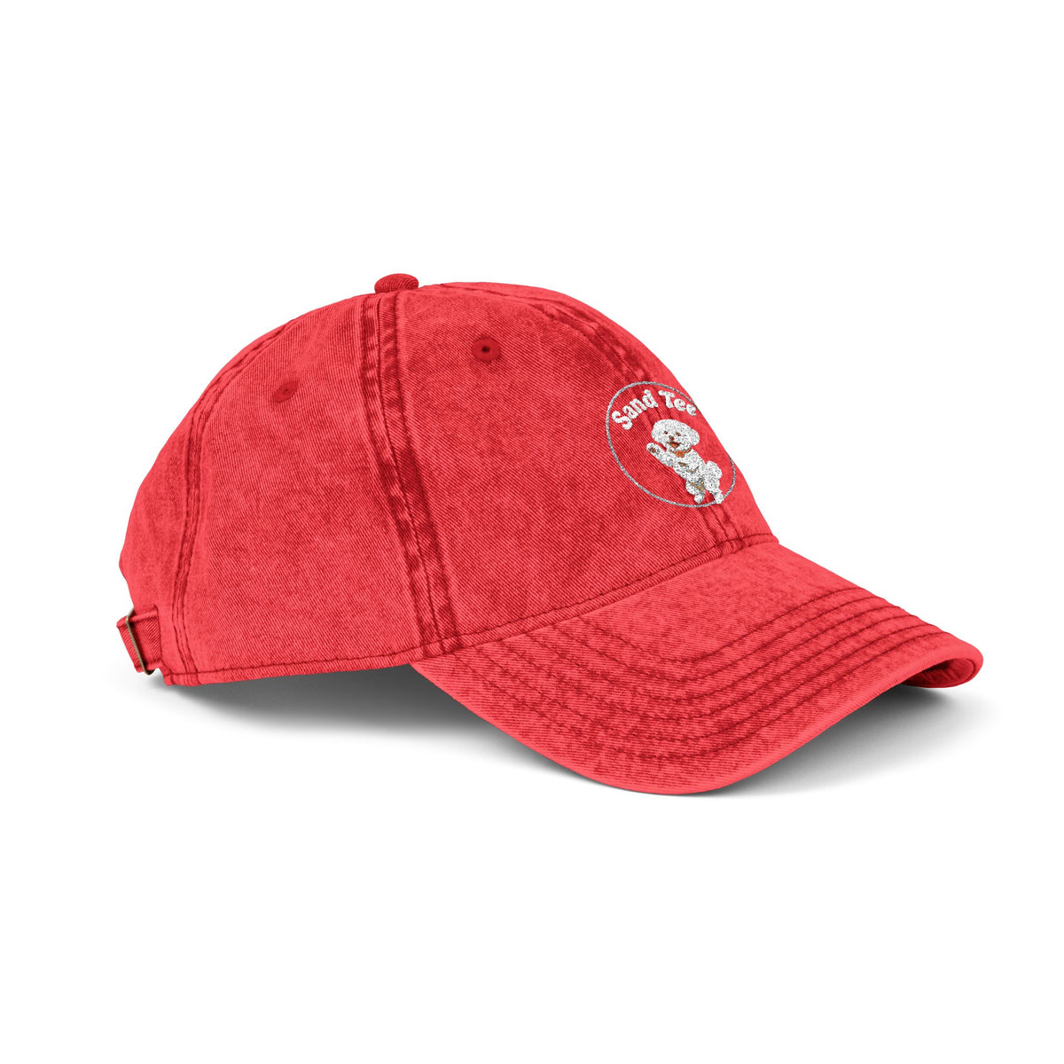 Dog Vintage Cap (Embroidery)