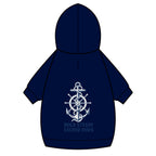 Pet Hoodie — Nautical Anchor "Hold Steady Anchor Down"