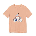 Bicycle Rider Illustration Jersey Tee