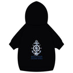 Pet Hoodie — Nautical Anchor "Hold Steady Anchor Down"