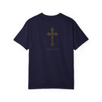 Guardian Angel -Faith- Graphic T‑Shirt — 'Tutus Sum' Cross Tee