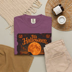 It's Halloween Vintage Moonlit Cat Halloween T-Shirt
