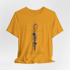 Shepherd Floral Staff T‑Shirt — 'The Lord Is My Shepherd' Faith Tee