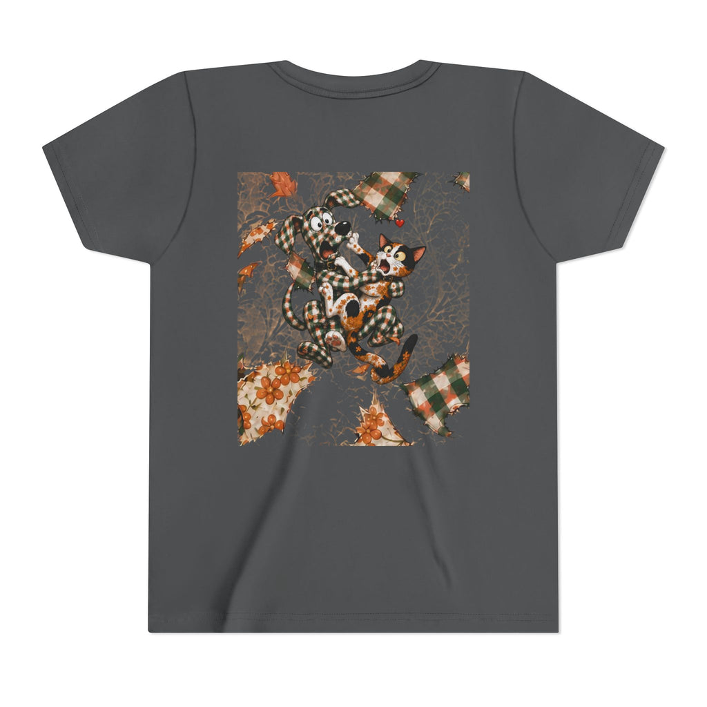 Gingham Dog & Calico Cat Kids Shirt