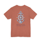 Anchor Nautical T‑Shirt — "Hold Steady Anchor Down"