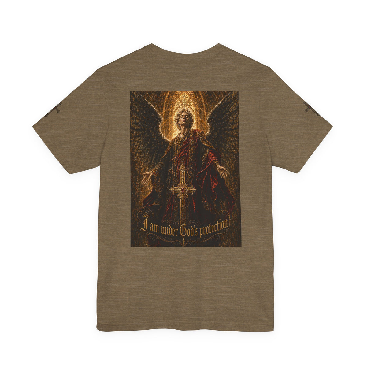 Gothic Angel Art T-Shirt.  Art at Heart collection Unisex Jersey Short Sleeve Tee.