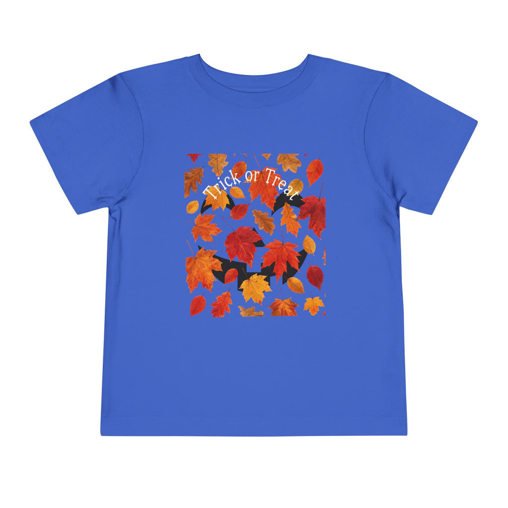 Toddler Halloween Pumpkin and Autumn Leaves Tee – Tee's & Stuff at Art ...