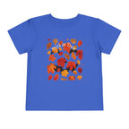 Toddler Halloween Pumpkin and Autumn Leaves Tee