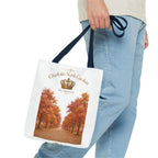 Charlotte North Carolina Autumn Tote Bag — 'The Queen City' Fall Tree Design