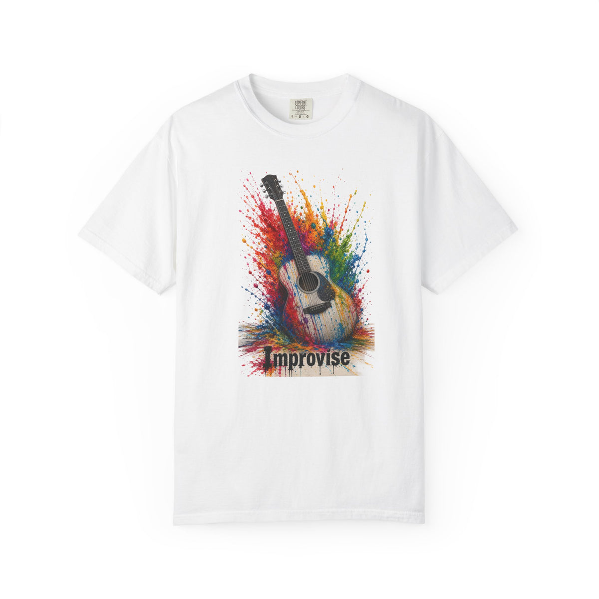 Improvise Guitar Musician T-Shirt