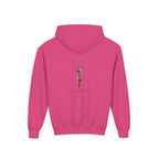 "The Lord Is My Shepherd" -Youth Heavy Blend Hooded Sweatshirt