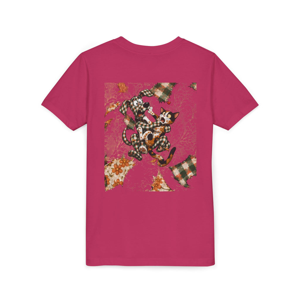 Gingham Dog & Calico Cat Kids Shirt