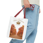 Charlotte North Carolina Autumn Tote Bag — 'The Queen City' Fall Tree Design