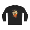 Halloween Pumpkin & Black Cat Long Sleeve Tee — "Trick or Treat / Hello Halloween"