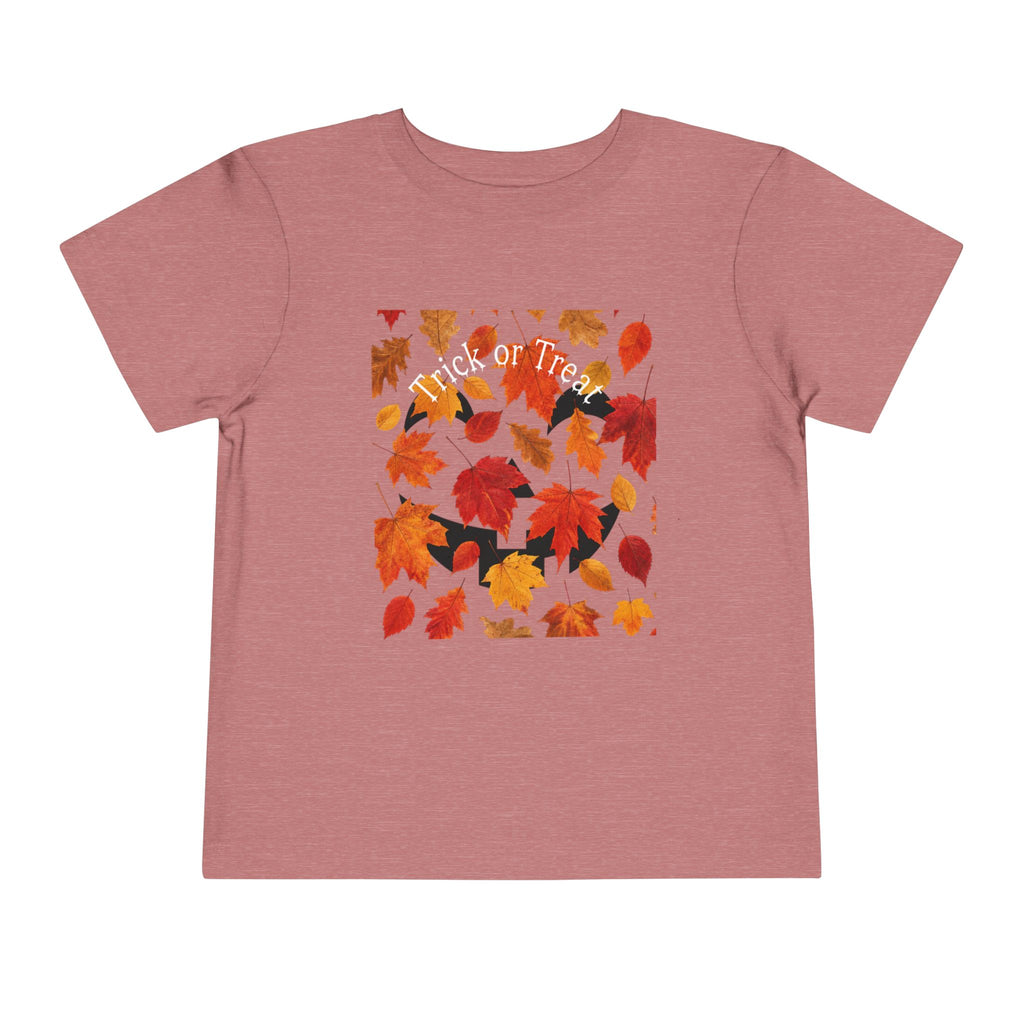 Toddler Halloween Pumpkin and Autumn Leaves Tee – Tee's & Stuff at Art ...