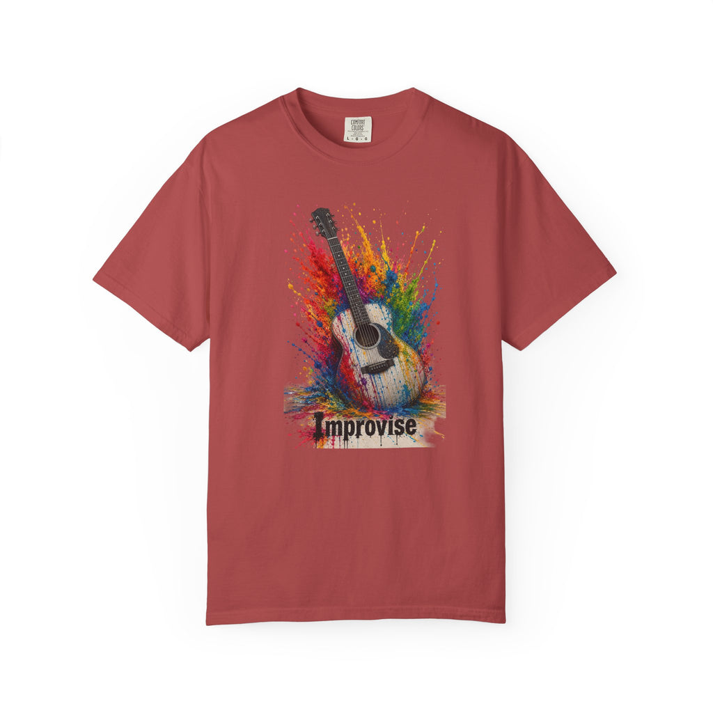 Improvise Guitar Musician T-Shirt