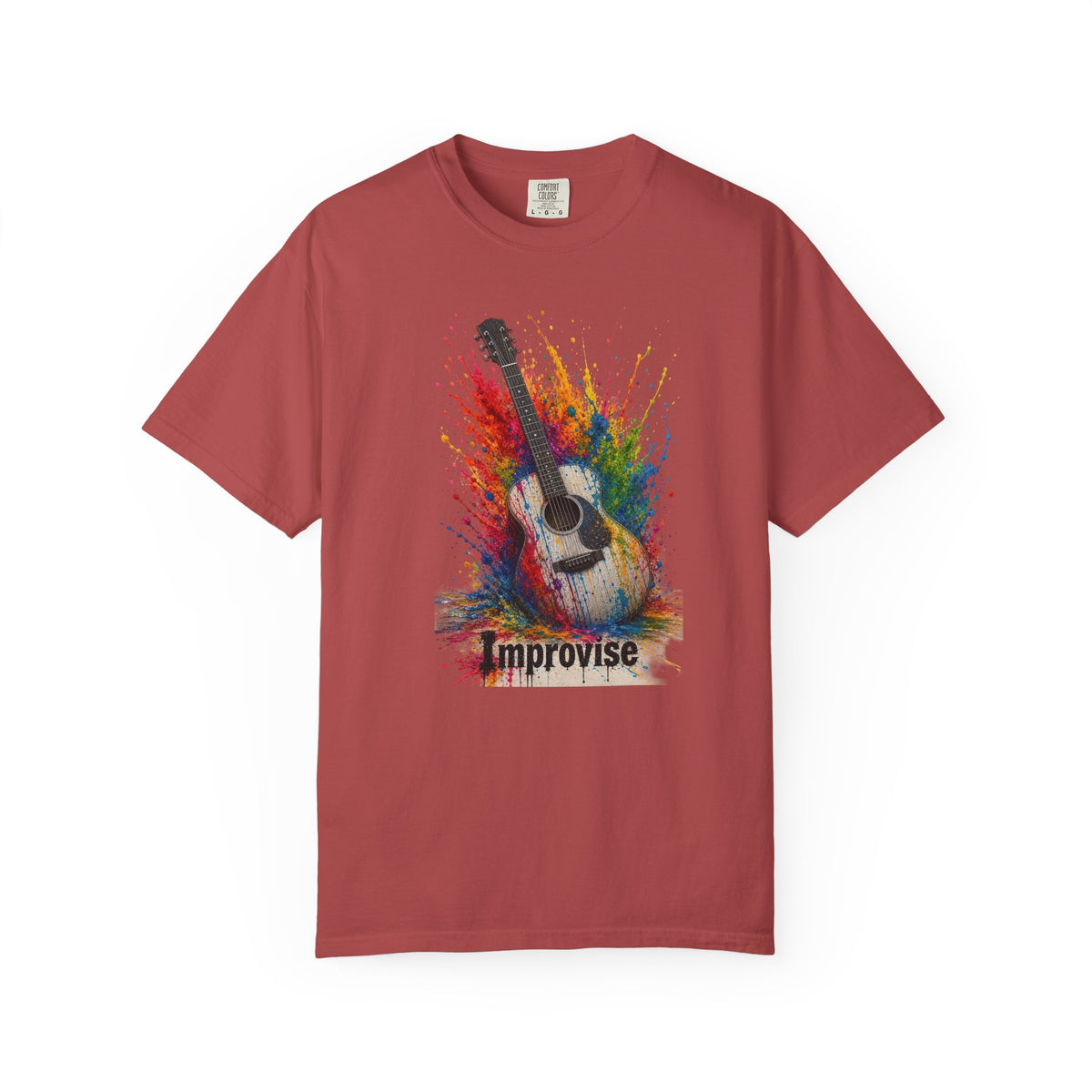 Improvise Guitar Musician T-Shirt