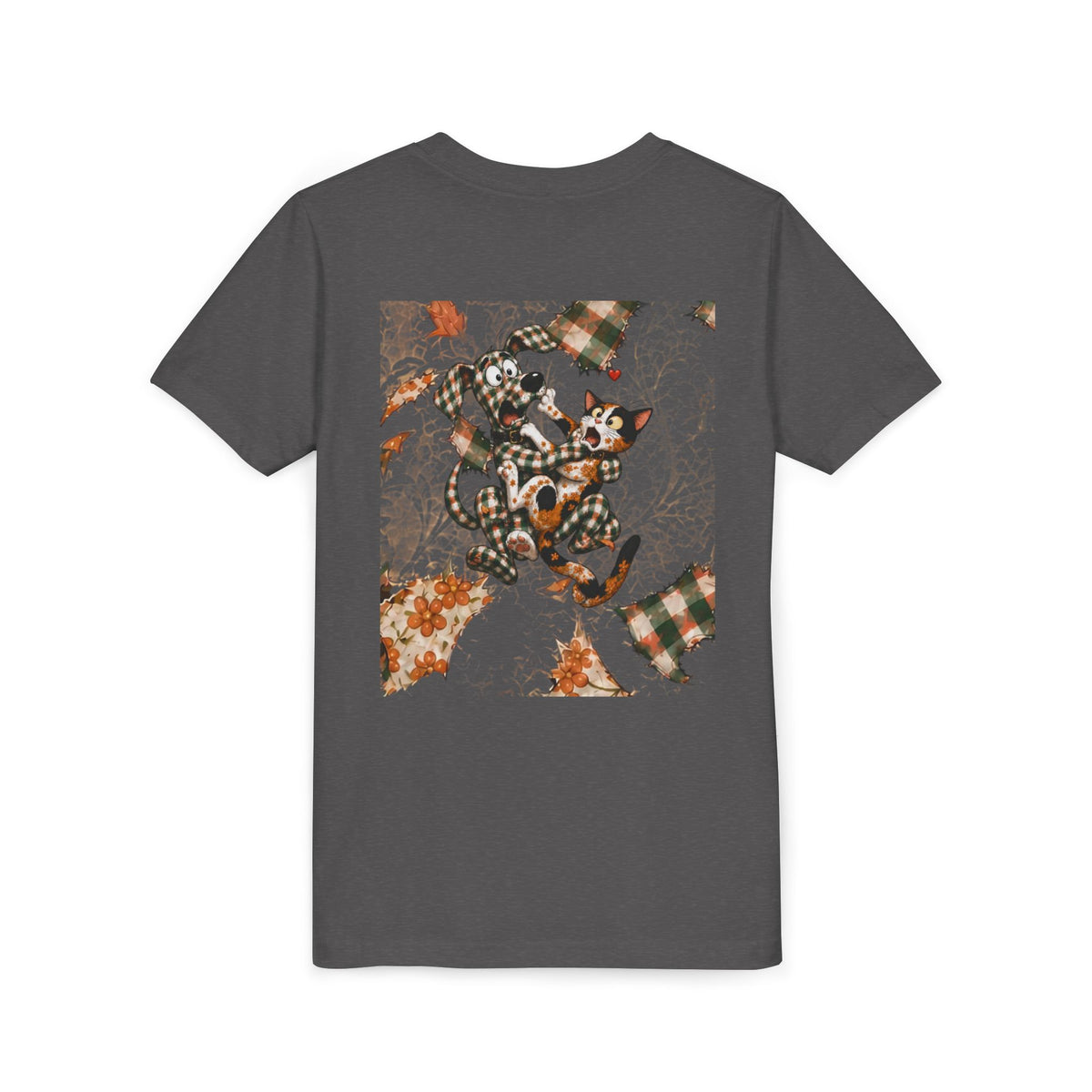 Gingham Dog & Calico Cat Kids Shirt