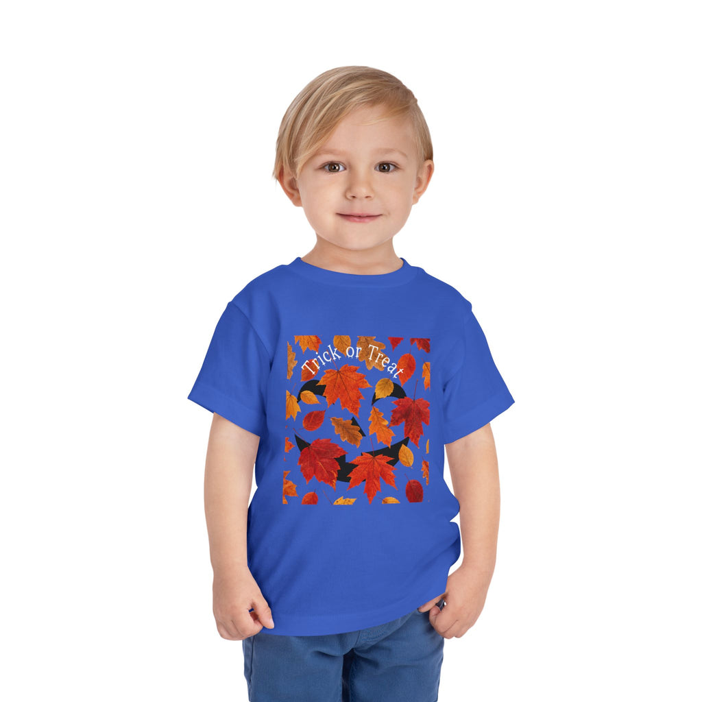 Toddler Fall Leaves Short Sleeve Tee