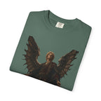Guardian Angel -Faith- Graphic T‑Shirt — 'Tutus Sum' Cross Tee