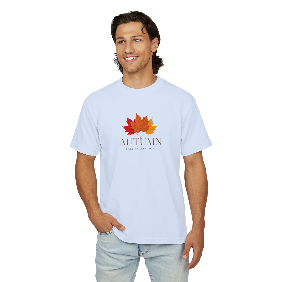 Autumn Fall Collection Tee — Maple Leaf Graphic T-Shirt