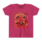 Youth Autumn Falling Leaves Short Sleeve Tee
