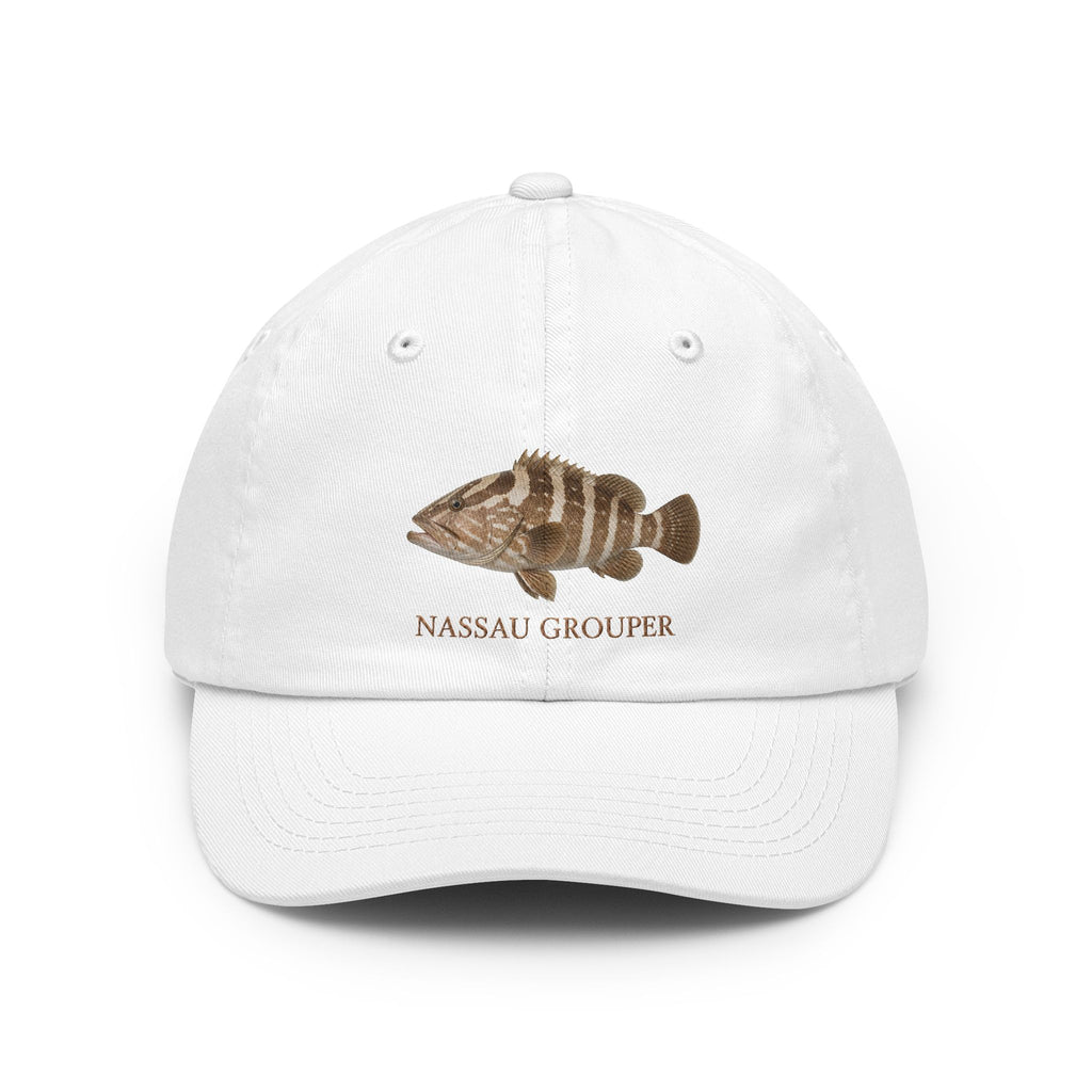 Nassau Grouper Embroidered Dad Hat