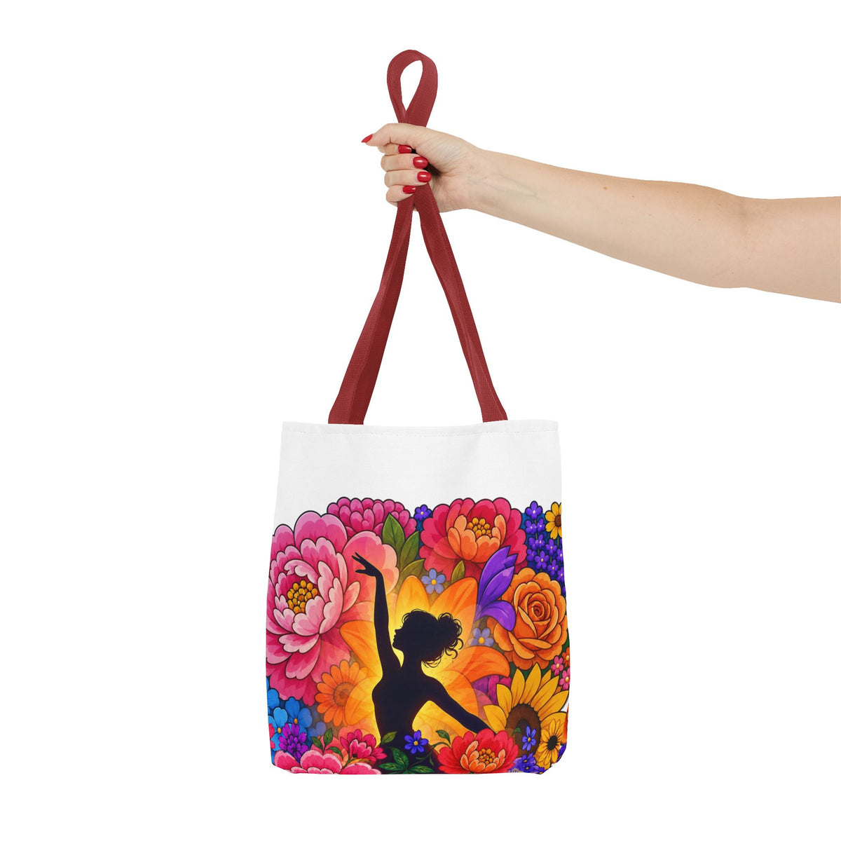 Ballerina flower Tote Bag (AOP)