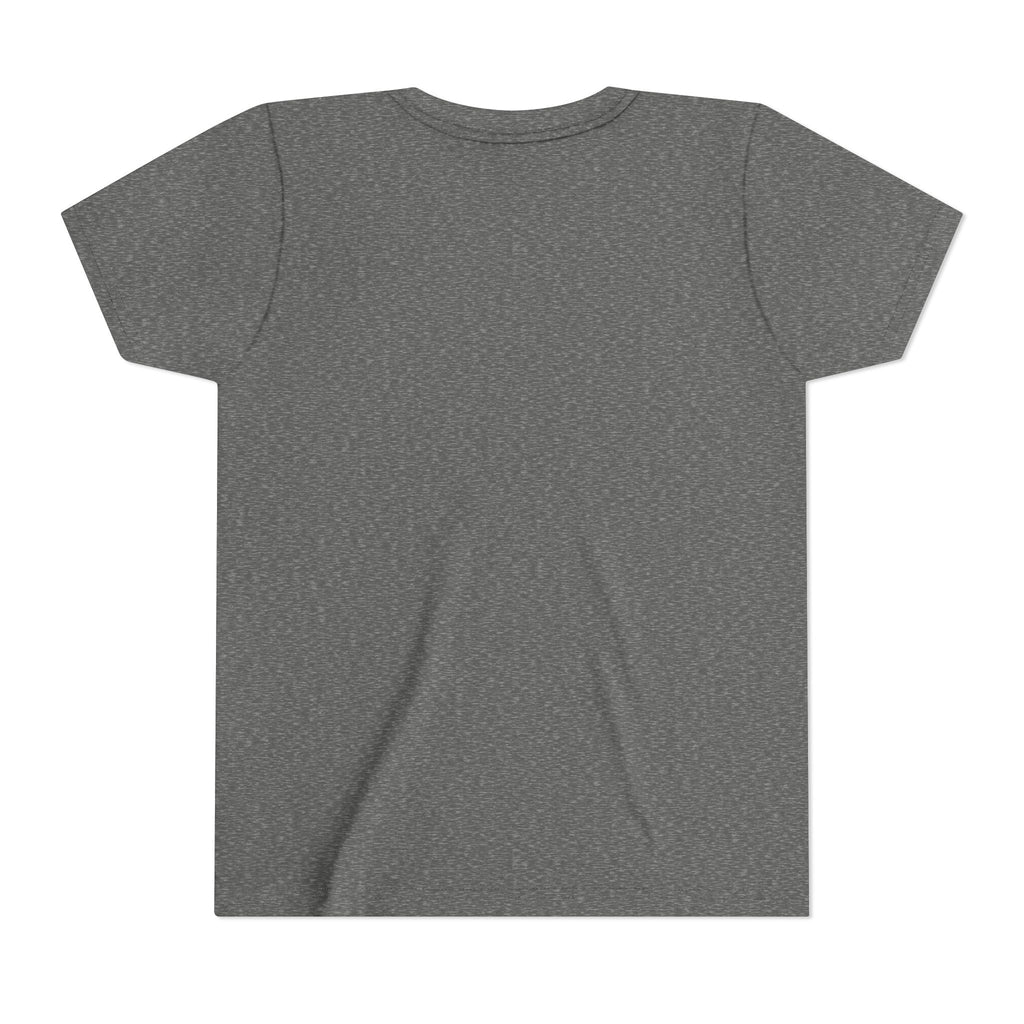Youth Halloween Tee - "Hello Halloween" Ghost & Pumpkin Trick-or-Treat Shirt
