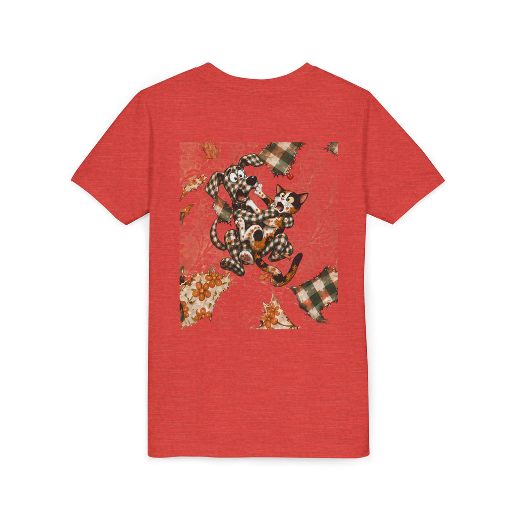 Gingham Dog & Calico Cat Kids Shirt