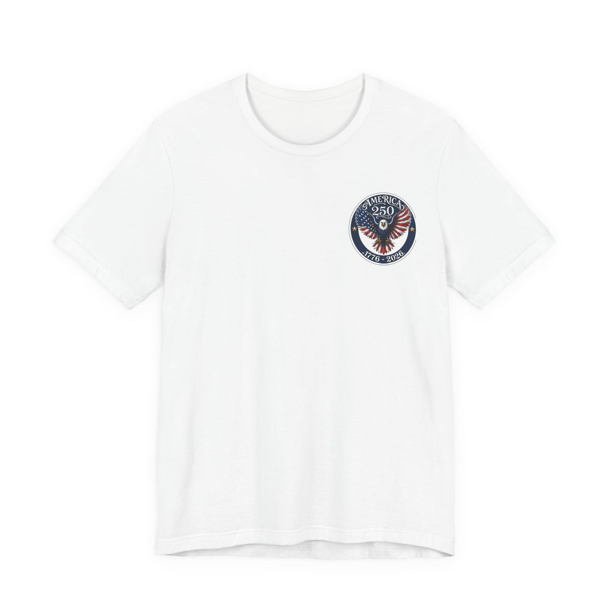 America 250 Eagle T-Shirt – 1776–2026 Bicentennial Celebration Tee