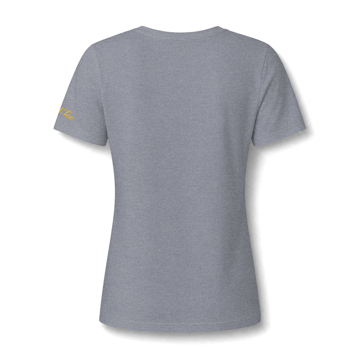 Orange Slice Splash T-Shirt | Citrus Fruit V-Neck Tee