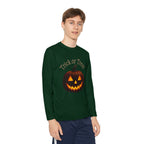 Youth Halloween Pumpkin Long Sleeve Tee - "Trick or Treat"