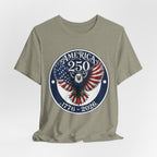 America 250 Eagle T-Shirt – 1776-2026 Bicentennial Patriotic Tee