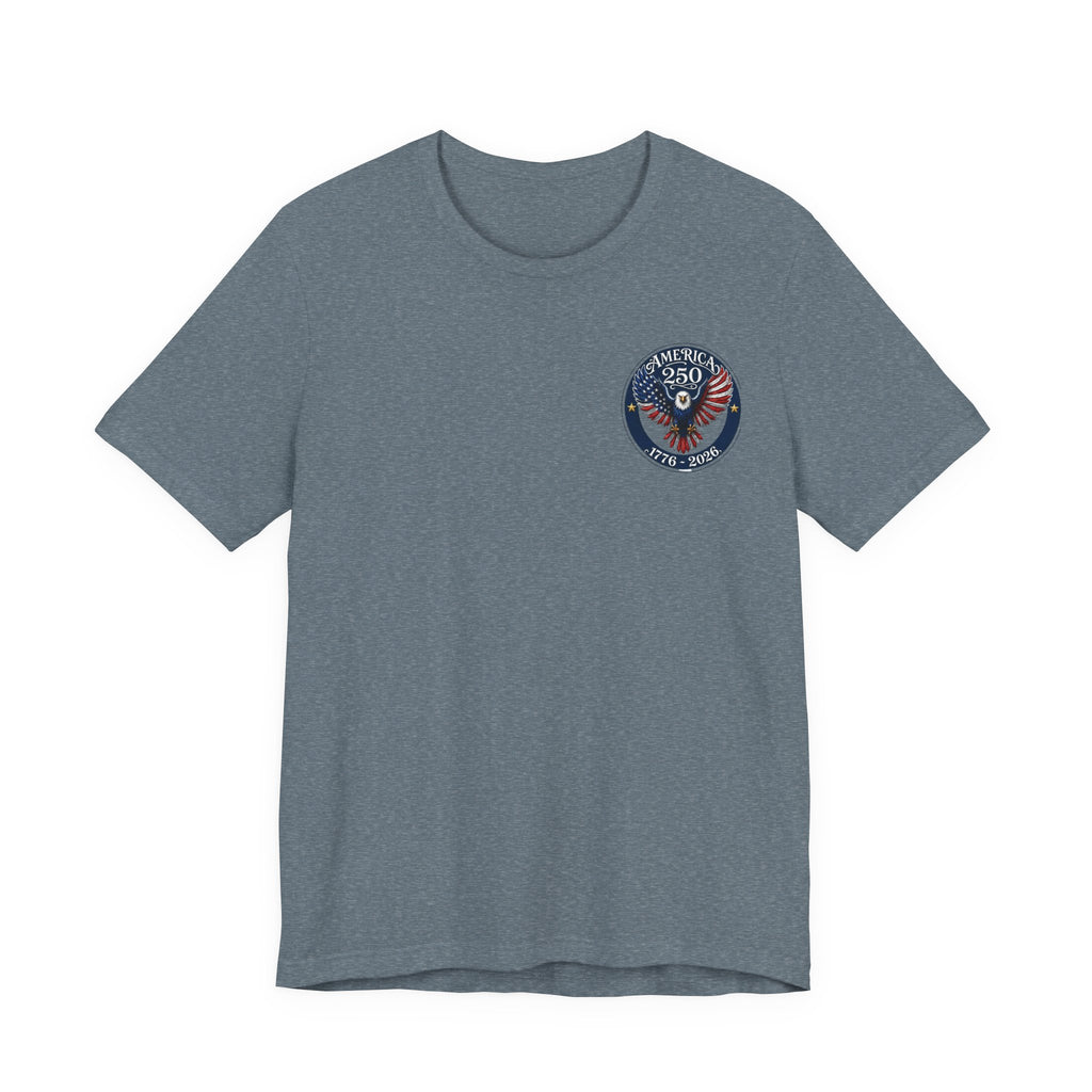 America 250 Eagle T-Shirt – 1776–2026 Bicentennial Celebration Tee