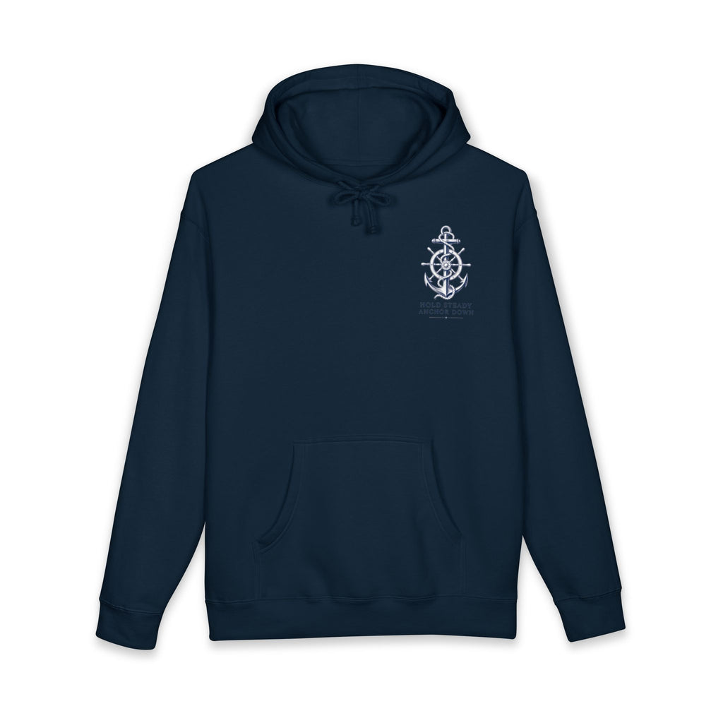 Nautical Anchor Unisex Heavyweight Hoodie