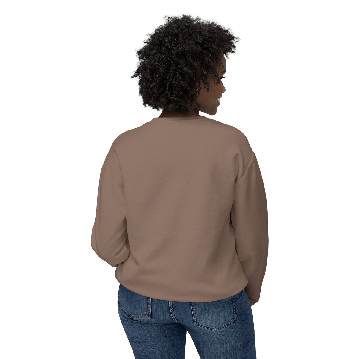 Faith Crewneck Sweatshirt — "When the Praises Go Up, The Blessings Come Down" Cute Choir Design