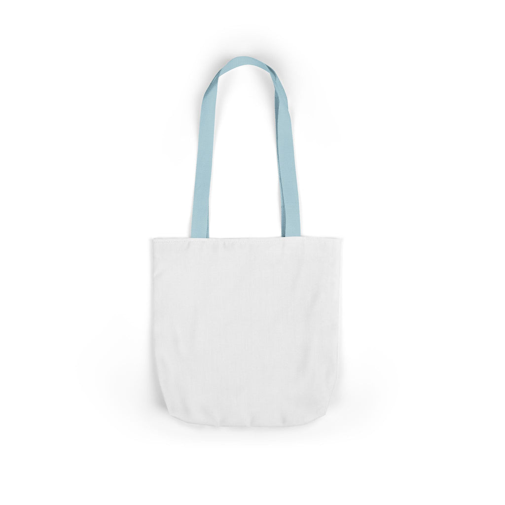Love Heart Canvas Tote Bag — Colorful Retro ‘LOVE’ Design