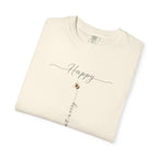 Don't Worry Bee Happy Tee -Unisex Garment-Dyed T-shirt