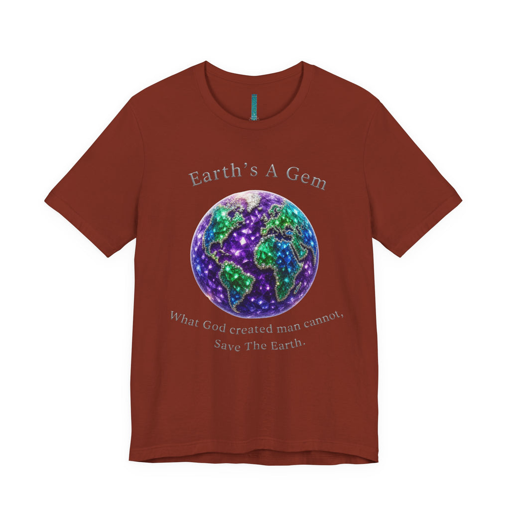 Earth's A Gem Tee — Save The Earth Graphic T-Shirt
