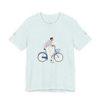 Bicycle Rider Illustration Jersey Tee